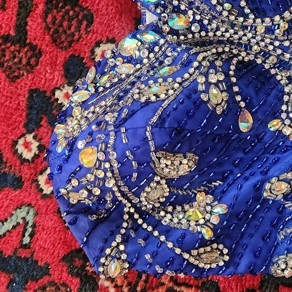 Alyce Paris 6682 Sparkle Formal Princess Dress - Picture 9 of 15